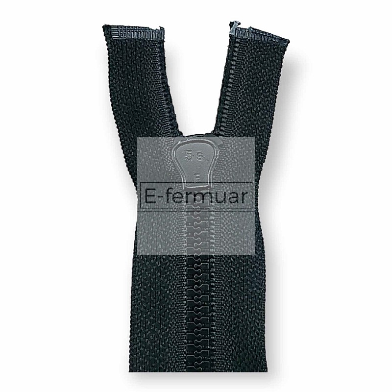 Kemik Fermuar 12 cm T6 Timsah Diş Kapalı Uçlu ZPK0012T6TM