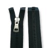 Molded Zipper 45 cm, 17,71 #9 Metal Teeth Imatation Open End - Separe ZPK0045T9MG