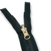 Molded Zipper 45 cm, 17,71 #9 Metal Teeth Imatation Open End - Separe ZPK0045T9MG