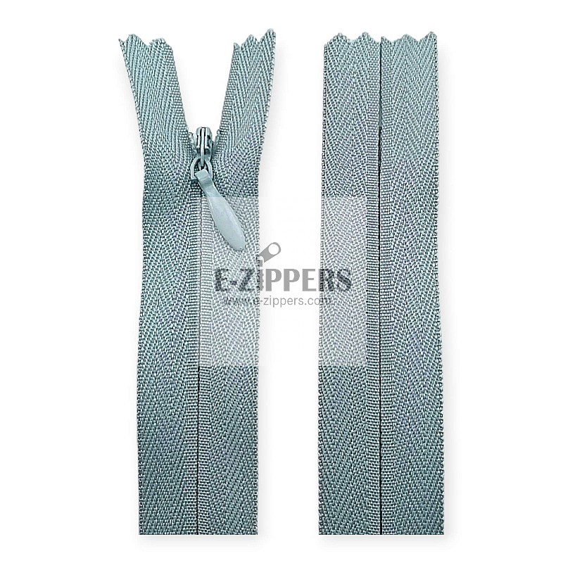 Hidden Zipper 60 cm 23.60" Cloth L. Grey 444 Closed End ZP6016PROMO